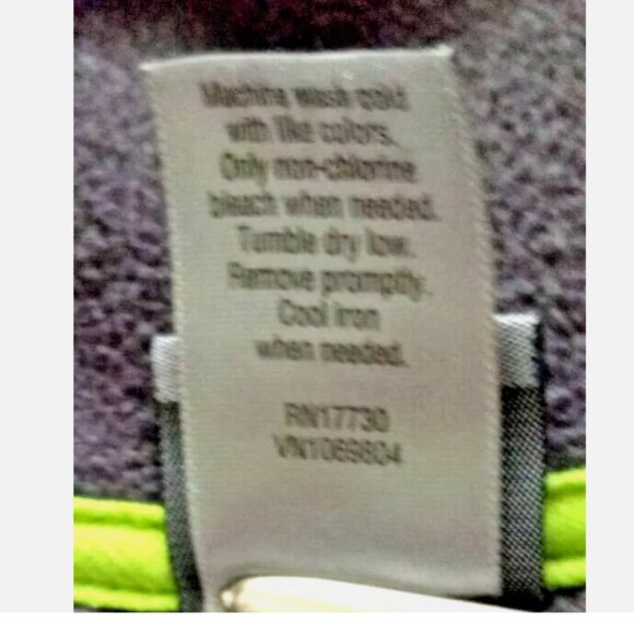 Champion Jacket Anorak Size XL 16-18 Full-Zip  Black/Gray Reflective Lined - Picture 7 of 12